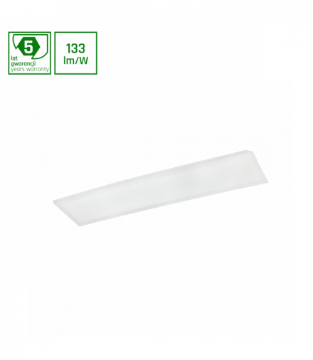 ALGINE PANEL BACKLIGHT 40W NW 230V 120st IP20 300x1200x32 BIAŁY 5 lat gw. Spectrum SLI035067NW_PW