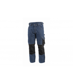EMS spodnie ochronne jeans niebieskie 2XL (56) Hogert HT5K355-1-2XL