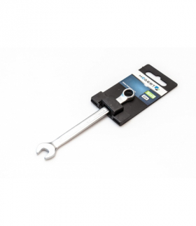 Klucz płasko oczkowy ze stali CrV, 9 mm, DIN 3113 Hogert HT1W409-1