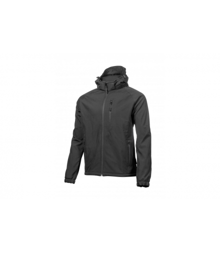 DITTER kurtka softshell z kapturem czarna L (52) Hogert HT5K260-L
