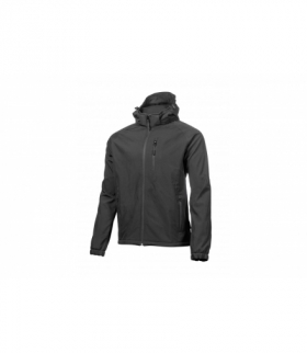 DITTER kurtka softshell z kapturem czarna XL (54) Hogert HT5K260-XL