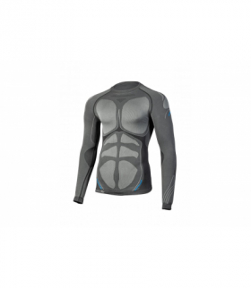 ZEVEN koszulka termiczna ciemnoszara/szara 3XL/4XL Hogert HT5K394-3XL-4XL