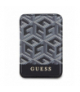 Guess portfel GUWMSHGCFSEK czarny Wallet Cardslot Stand Gcube Stripe Magsafe TFO GSM175995