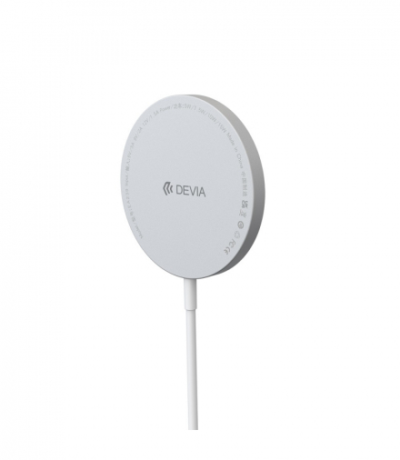 Devia ładowarka indukcyjna Smart magnetyczna 15W biała TFO BRA013533
