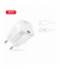XO ładowarka sieciowa CE06 PD 30W 1x USB-C biała + kabel USB-C - USB-C TFO GSM170019
