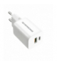 Riversong ładowarka sieciowa SafeKub D6 1x USB 1x USB-C 30W biała AD28 TFO GSM173748