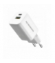 Riversong ładowarka sieciowa SafeKub D6 1x USB 1x USB-C 30W biała AD28 TFO GSM173748