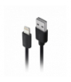 Forever ładowarka samochodowa M02 1x USB 2A czarna + kabel Lightning TFO GSM032691