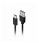 Forever ładowarka samochodowa M02 1x USB 2A czarna + kabel USB-C TFO GSM032693