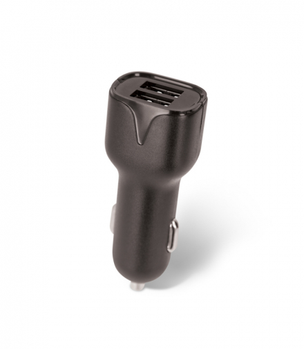 Maxlife ładowarka samochodowa MXCC-01 2x USB 2,4A czarna TFO OEM001508