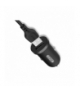 XO ładowarka samochodowa TZ08 2x USB 2,1A czarna + kabel USB-C TFO GSM095627
