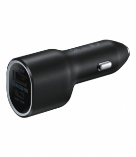 Samsung ładowarka samochodowa EP-L4020NBEGEU USB-C/USB-A 40W Fast Charging czarna TFO AKGAOLADSAM00053