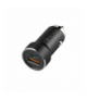 Forever ładowarka samochodowa PD QC CC-06 1x USB-C 1x USB 20W czarna + kabel USB-C - Lightning 27W TFO GSM172991
