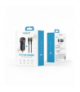 Forever ładowarka samochodowa PD QC CC-06 1x USB-C 1x USB 20W czarna + kabel USB-C - USB-C 60W TFO GSM172992
