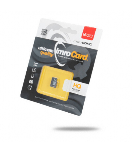 Imro karta pamięci 16GB microSDHC kl. 10 UHS-I TFO KOM000669