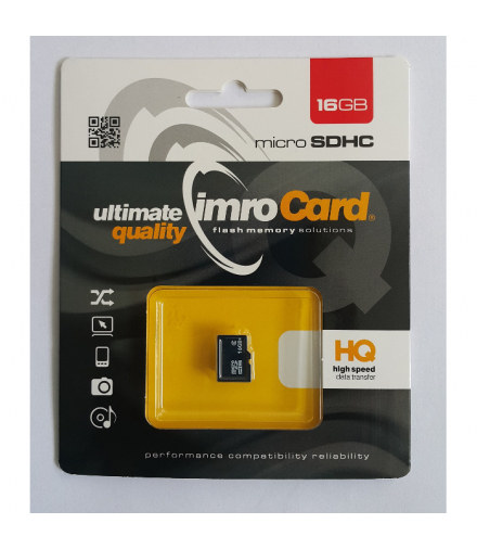 Imro karta pamięci 16GB microSDHC kl. 6 TFO KOM000822