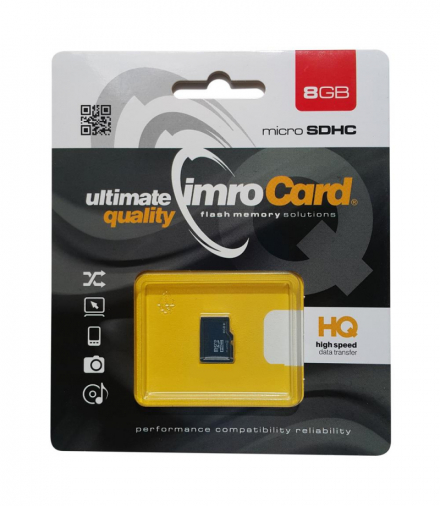 Imro karta pamięci 8GB microSDHC kl. 4 TFO KOM000559