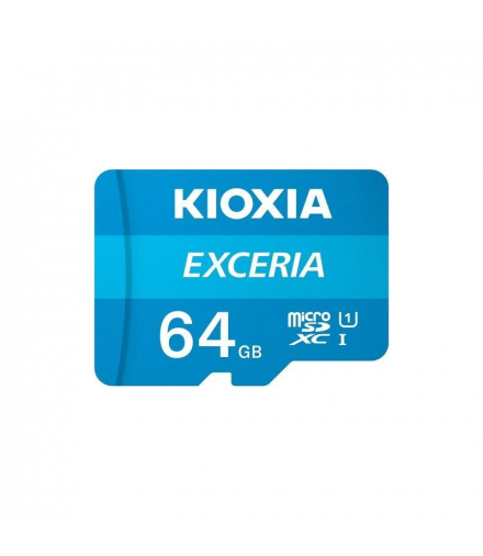 Kioxia karta pamięci 64GB microSDHC Exceria M203 UHS-I U1 + adapter TFO AKK00015