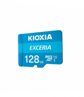 Kioxia karta pamięci 128GB microSDHC Exceria M203 UHS-I U1 + adapter TFO AKK00016