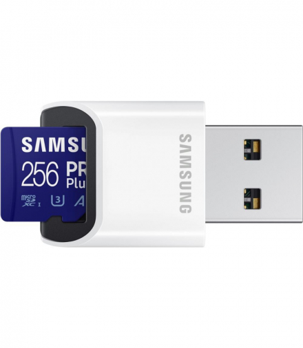 Samsung karta pamięci 256GB Pro Plus microSDXC z czytnikiem TFO AKKSGKARSAM00022