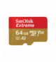 SanDisk karta pamięci 64GB microSDXC Extreme UHS-I U3 160 / 60 MB/s Mobile + adapter TFO AKKSGKARSAN00002