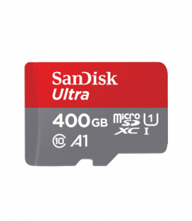 SanDisk karta pamięci 400GB microSDXC Ultra Android kl. 10 UHS-I 120 MB/s A1 + adapter TFO AKKSGKARSAN00063