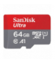SanDisk karta pamięci SanDisk Ultra microSDXC 64GB 120MB/s A1 + Adapter SD TFO AKKSGKARSAN00085