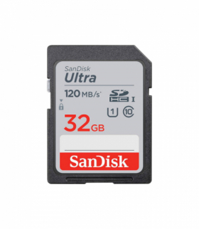 SanDisk karta pamięci 32GB SDHC Ultra kl. 10 UHS-I 120 MB/s TFO AKKSGKARSAN00029