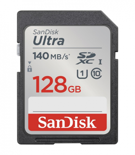 SanDisk karta pamięci 128GB Ultra SDXC 128GB 140MB/s UHS-I Class 10 TFO AKKSGKARSAN00107