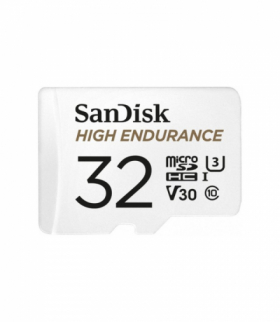 SanDisk karta pamięci 32GB microSDHC High Endurance V30 + adapter TFO AKKSGKARSAN00036