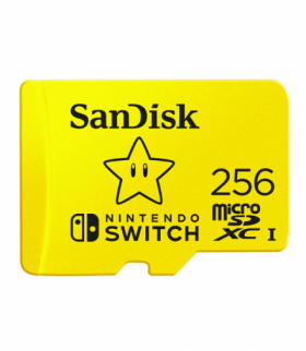 SanDisk karta pamięci 256GB microSDXC Nintendo Switch V30 UHS-I U3 100 / 90 MB/s TFO AKKSGKARSAN00057