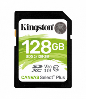 Kingston Karta pamięci 128GB SDXC Canvas Select Plus SDS2 TFO AKKSGDYSKIN00018