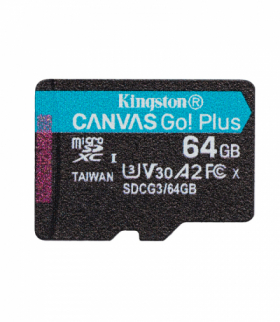 Kingston karta pamięci 64GB microSDXC Canvas Go! Plus kl. 10 UHS-I 170 MB/s TFO AKKSGKARKIN00013