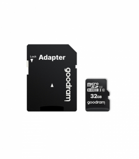 GoodRam karta pamięci 32GB microSDHC kl. 10 UHS-I + adapter TFO AKKSGKARGDR00006