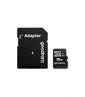 GoodRam karta pamięci 16GB microSDHC kl. 10 UHS-I + adapter TFO AKKSGKARGDR00010