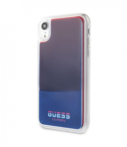 Nakładka do iPhone XR GUHCI61GLCRE czerwone hard case Glow in the Dark TFO Guess GSM045497