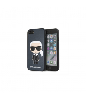 Nakładka do iPhone 7 / 8 KLHCI8IKPUBL niebieski hardcase Iconic Karl Embossed TFO Karl Lagerfeld GSM041605