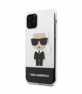 Nakładka do iPhone 11 Pro KLHCN58TPUTRIC przeźroczysty hard case Iconic Karl TFO Karl Lagerfeld GSM096078
