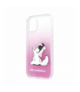 Nakładka do iPhone 11 KLHCN61CFNRCPI różowy hard case Choupette Fun TFO Karl Lagerfeld GSM096092