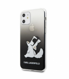 Nakładka do iPhone 11 KLHCN61CFNRCBK czarny hard case Choupette Fun TFO Karl Lagerfeld GSM096095