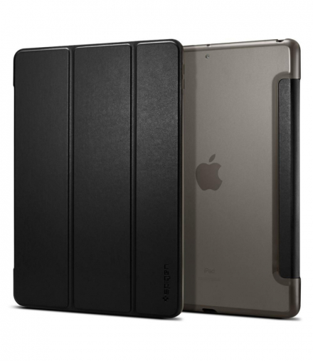 Etui Smart Fold do iPad 10.2 2019 czarne TFO Spigen BRA010075