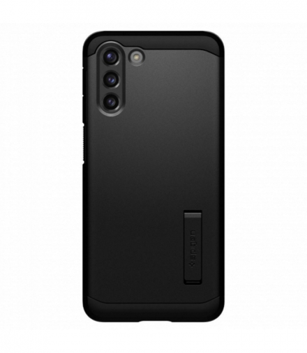 Nakładka Tough Armor do iPhone 12 / 12 Pro czarna TFO Spigen BRA010416