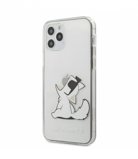Nakładka do iPhone 12 Pro Max 6,7" KLHCP12LCFNRC przeźroczyste hard case Choupette Fun TFO Karl Lagerfeld GSM106030