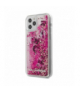 Nakładka do iPhone 12 / 12 Pro 6,1" KLHCP12MROPI różowe hard case Glitter Charms TFO Karl Lagerfeld GSM106039