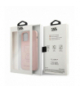 Nakładka do iPhone 12 Mini 5,4" KLHCP12SSILTTPI różowe hard case Silicone Iconic Outline TFO Karl Lagerfeld GSM109771