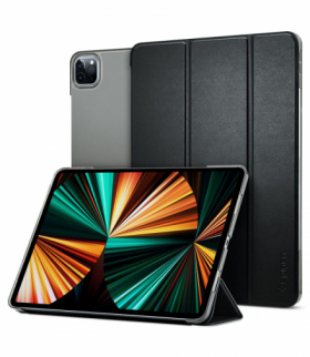 Etui Smart Fold do iPad Pro 12.9 2021 czarne TFO Spigen BRA010881