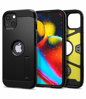 Nakładka Tough Armor do iPhone 13 Pro czarna TFO Spigen BRA010967