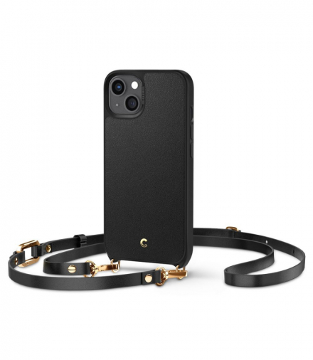 Nakładka Cyrill Classic Charm do iPhone 13 czarna TFO Spigen BRA010981