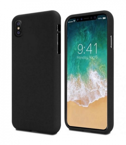 Nakładka Soft Jelly do iPhone 7 / 8 / SE 2020 czarna TFO Mercury BRA011051