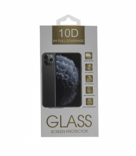 Szkło hartowane 10D do iPhone 13 / 13 Pro 6,1" / 14 6,1" czarna ramka TFO OEM100531